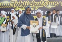 Nazura Syakila Wardah, siswi kelas 4  SD Aisyiyah Brilliant Academy