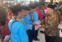 Jamaah Haji KBIHU Sidratul Muntaha Jombang berpamitan dengan Bupati, Warsubi