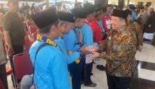 Jamaah Haji KBIHU Sidratul Muntaha Jombang berpamitan dengan Bupati, Warsubi