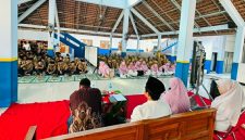 Para santri antusias mengikuti kegiatan di SMP MBS Jombang